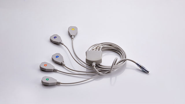 5 Lead ECG Cables Assembly